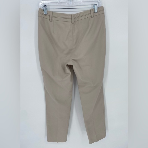 Calvin Klein women's tan straight leg dress pants 8 - Picture 7 of 8